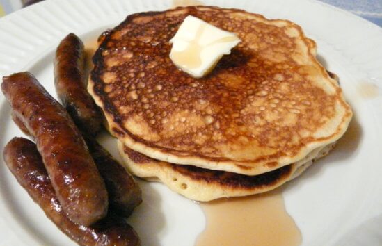 Pancake & Sausage Breakfast