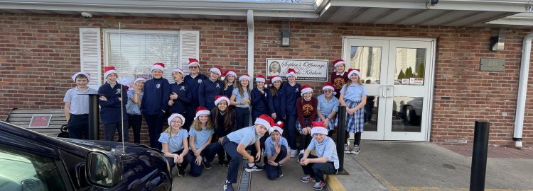 6th grade Food Drive for Sophia’s Kitchen