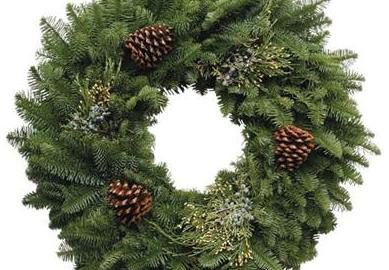 Christmas Greens & Wreaths Sale: October 25-November 1