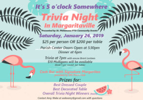 Trivia Night 2019: Margaritaville
