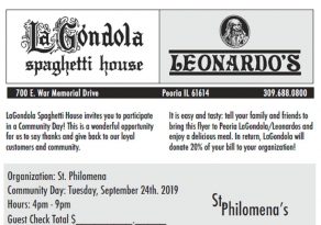 September Dinner Out: LaGondola/Leonardo’s