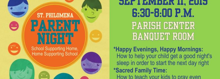 Parent Night, September 2019