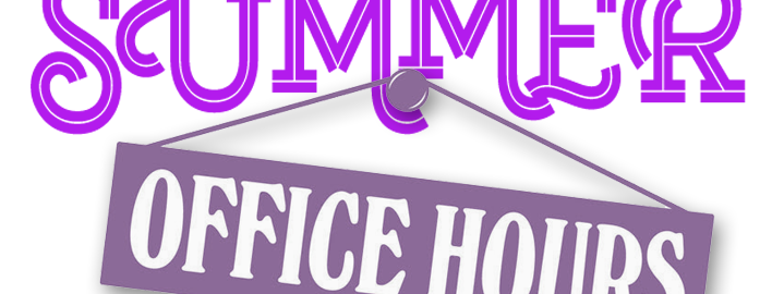 Summer Office Hours