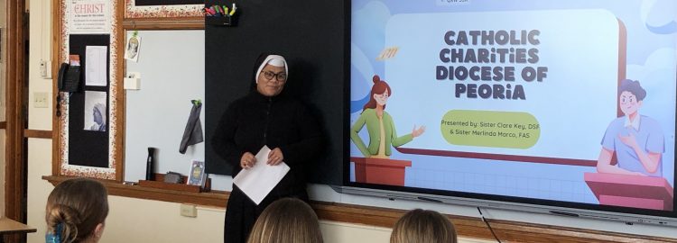 Catholic Charities Visit